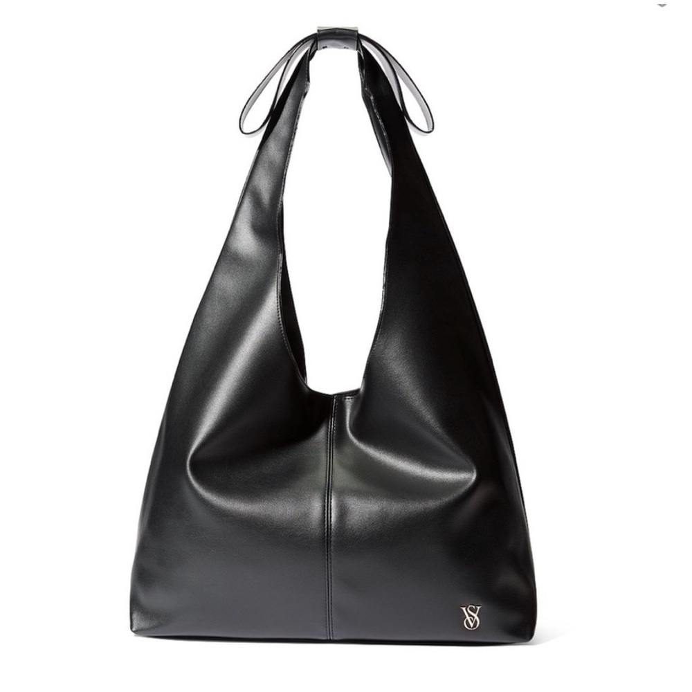 Victoria's Secret Sleek Black Tote Bag. NWT